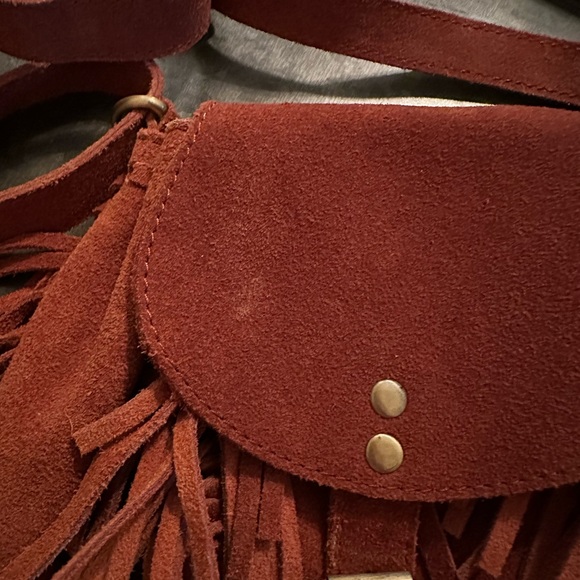 Ecote suede fring bag - Picture 3 of 5
